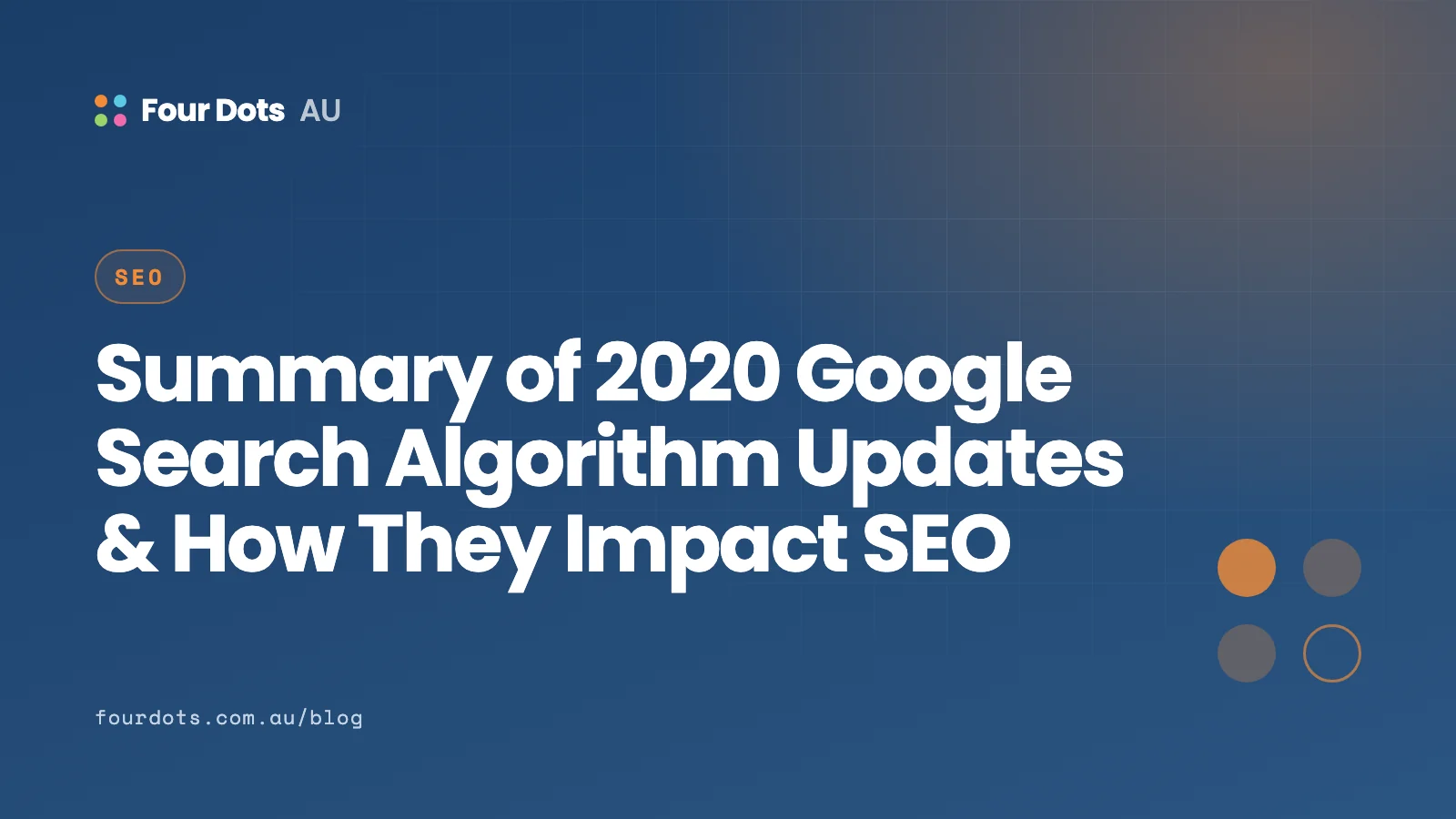 Summary of 2020 Google Search Algorithm Updates & How They Impact SEO