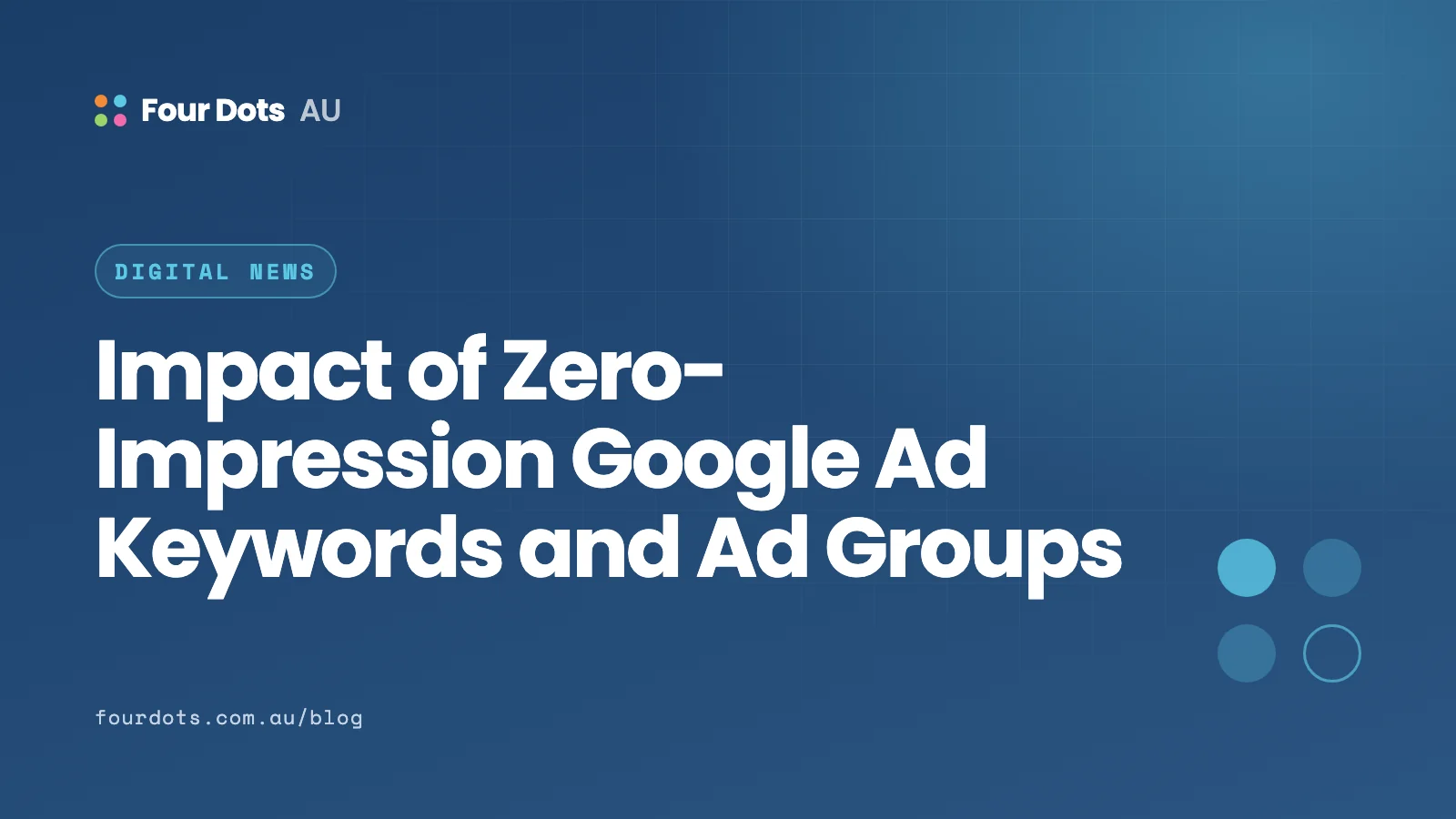Impact of Zero-Impression Google Ad Keywords and Ad Groups 5 Impact of Zero-Impression Google Ad Keywords and Ad Groups