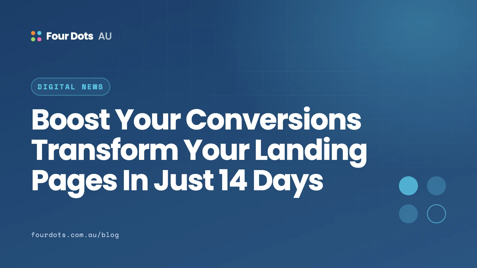 Boost Your Conversions Transform Your Landing Pages In Just 14 Days