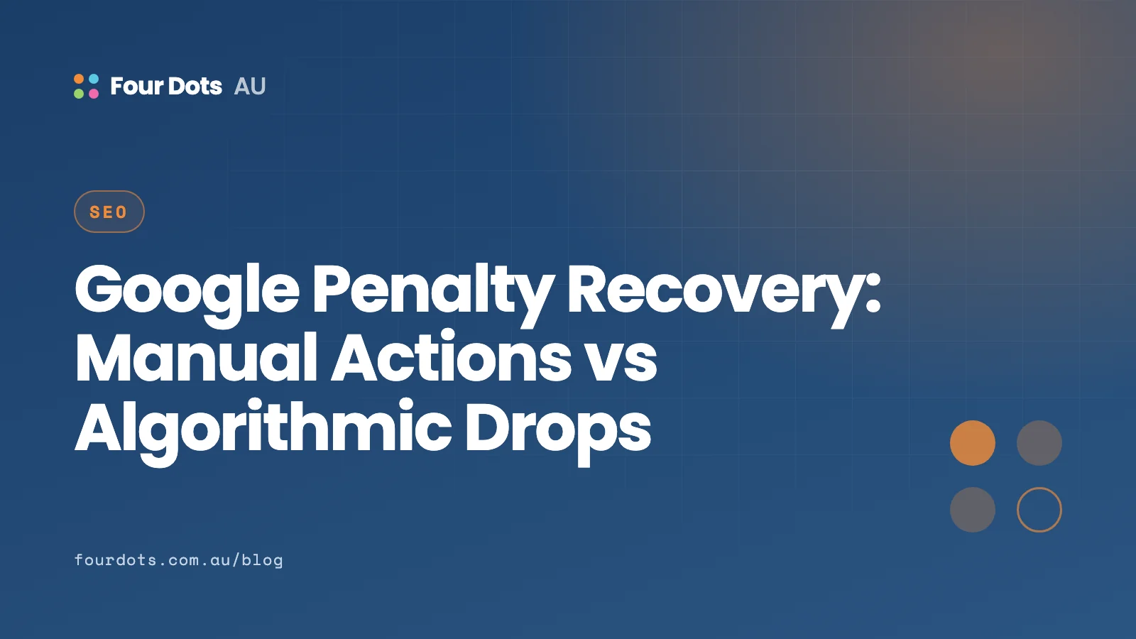 Google Penalty Recovery: Manual Actions vs Algorithmic Drops 6 Google Penalty Recovery: Manual Actions vs Algorithmic Drops
