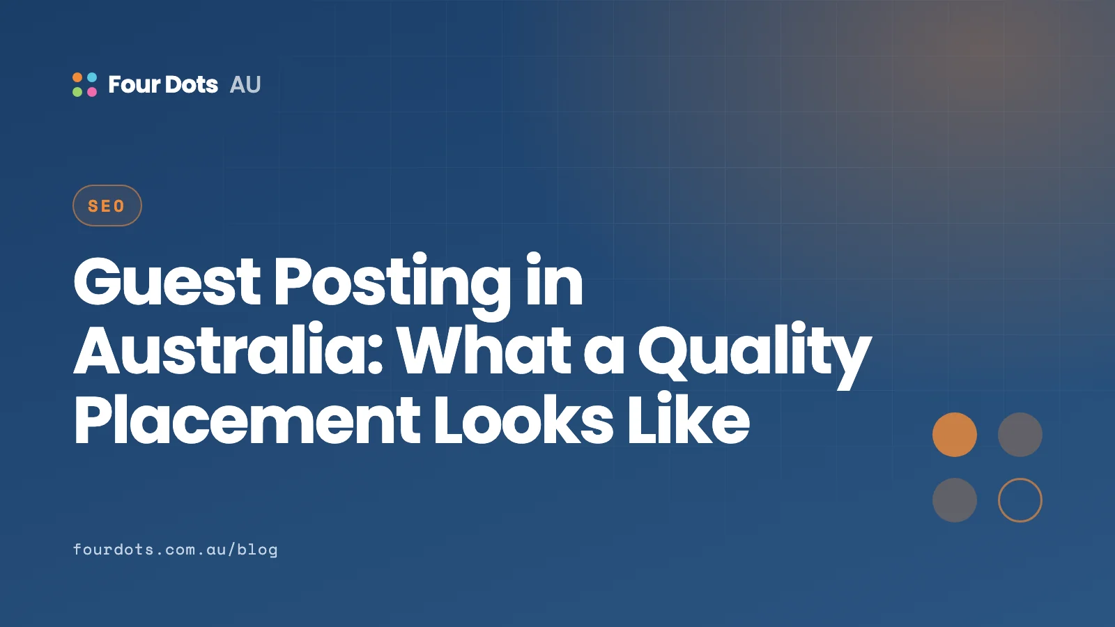 Guest Posting in Australia: What a Quality Placement Looks Like 4 Guest Posting in Australia: What a Quality Placement Looks Like