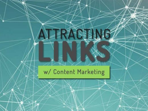attracting links with content marketing